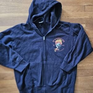 Women's Strugis 2021 Motorcycle Rally Zip Up Hooded Sweatshirt